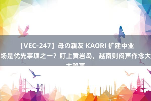 【VEC-247】母の親友 KAORI 扩建中业岛机场是优先事项之一？盯上黄岩岛，越南则闷声作念大赖事