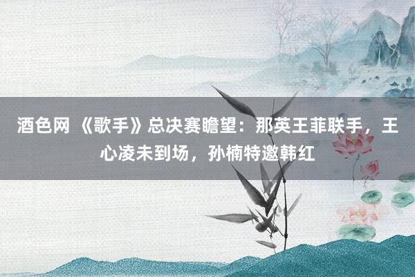 酒色网 《歌手》总决赛瞻望：那英王菲联手，王心凌未到场，孙楠特邀韩红