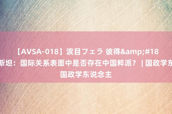 【AVSA-018】涙目フェラ 彼得&#183;卡赞斯坦：国际关系表面中是否存在中国粹派？ | 国政学东说念主