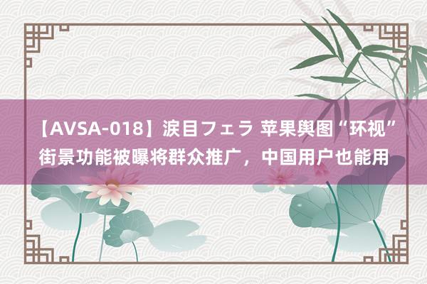 【AVSA-018】涙目フェラ 苹果舆图“环视”街景功能被曝将群众推广，中国用户也能用